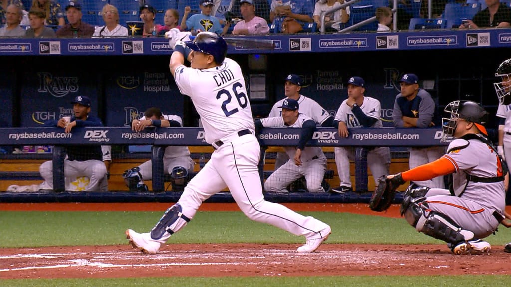 Choi's 1st home run of 2019