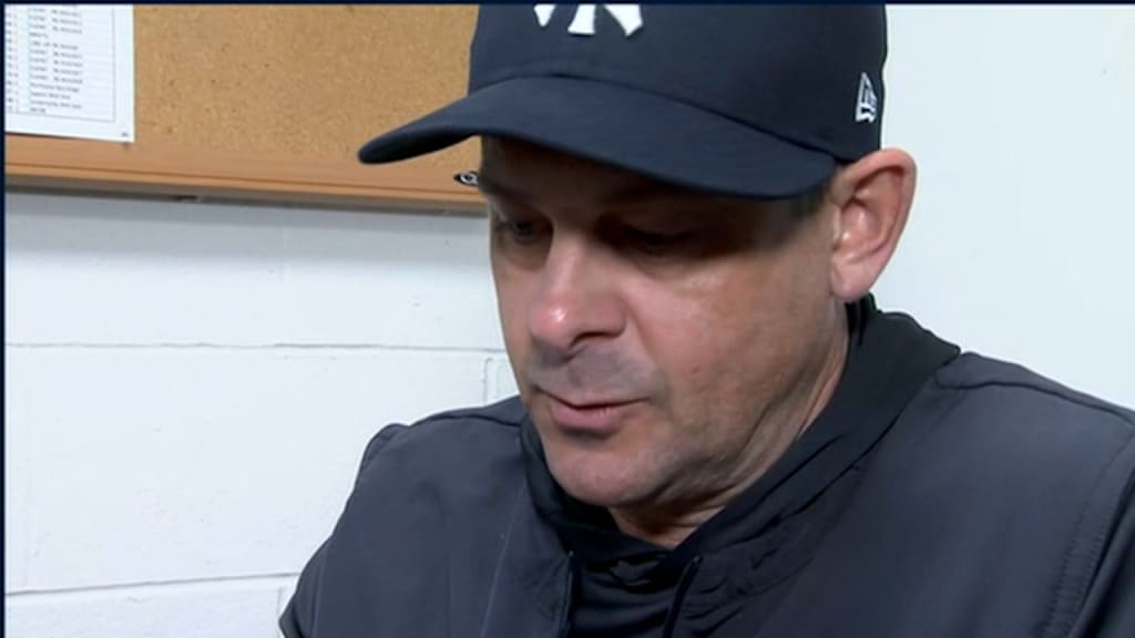 Aaron Boone chews out Yankees after brutal loss: 'He obviously was