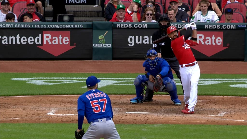 Reds score 20 runs in win over Cubs, most since 1999