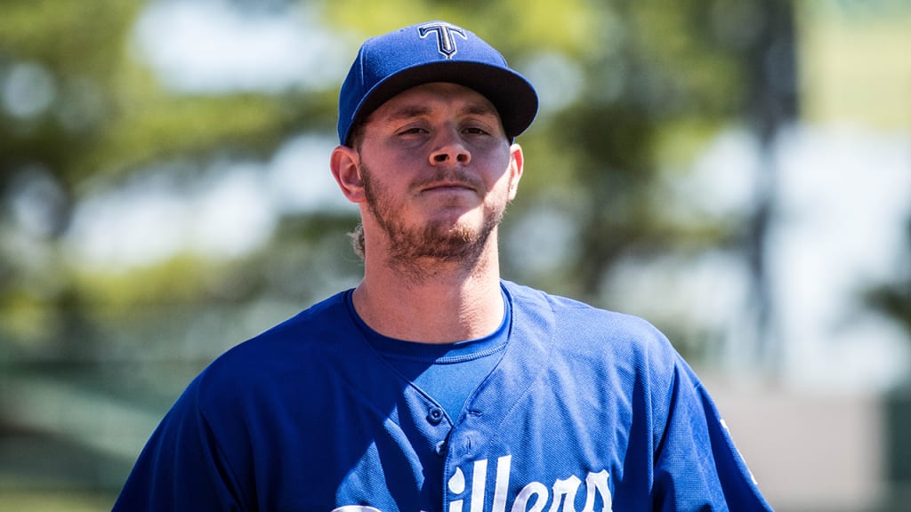 Pitcher Scott Barlow struck out 160 batters across two levels in 2017. (Jeremy Davis/MiLB.com)
