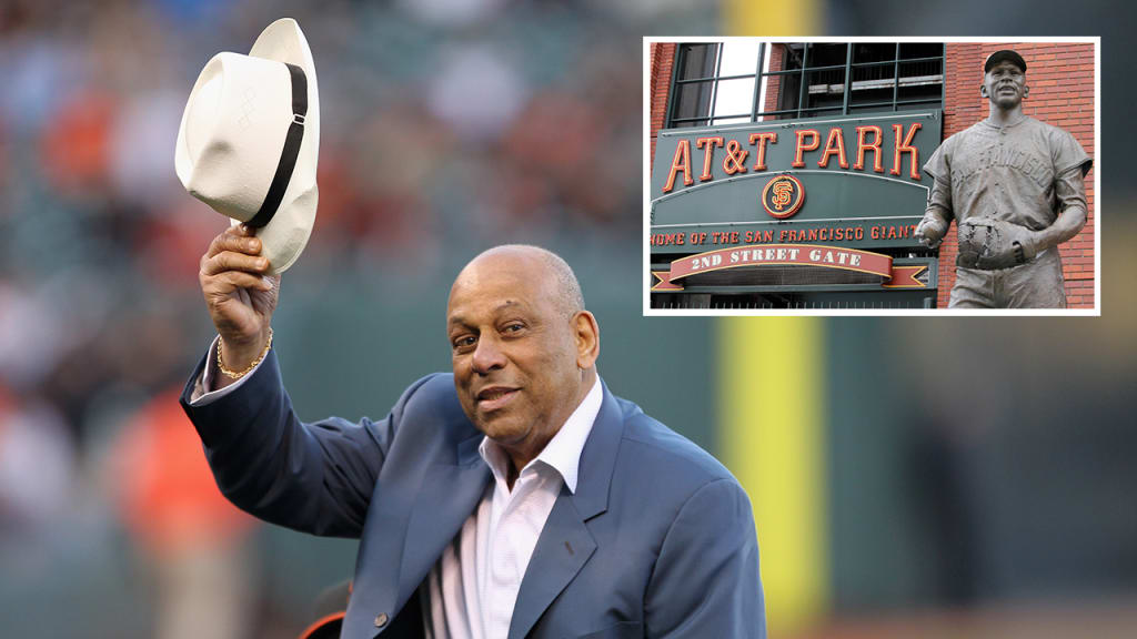 "I'm glad you noticed," Orlando Cepeda said of his statue's smiling visage. (Getty)