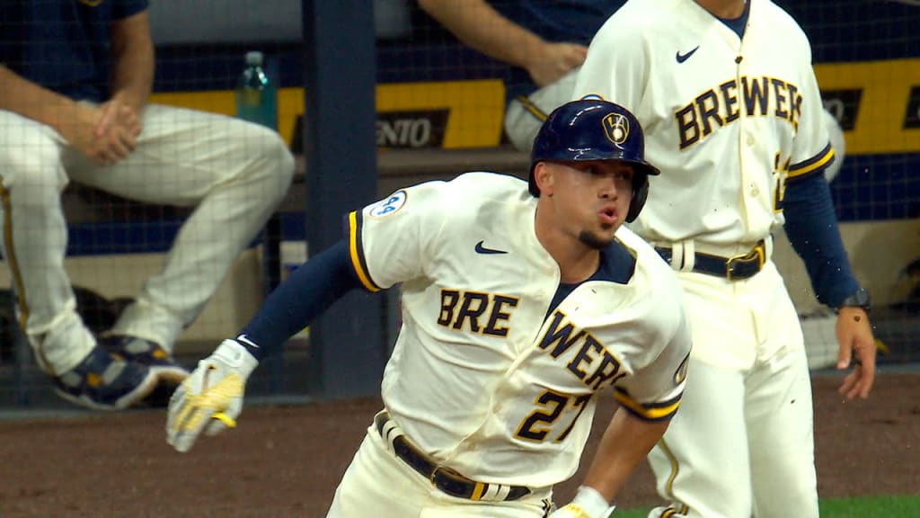 Willy Adames injury: Brewers SS hospitalized, lands on concussion IL after  being hit in head with line drive 