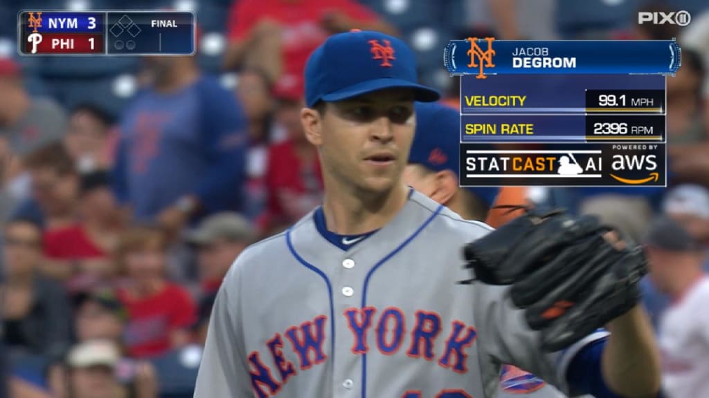 Statcast: deGrom finishes strong
