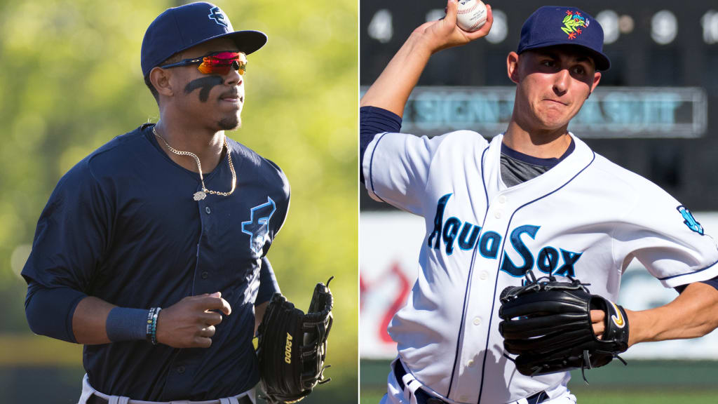 Game Worn Everett AquaSox Marvel Jersey 7 Alberto Rodriguez