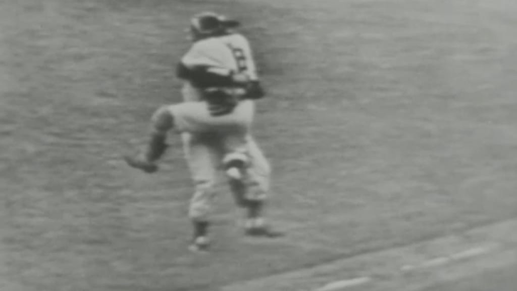 Yogi Berra & Don Larsen, celebrated battery mates for the only no