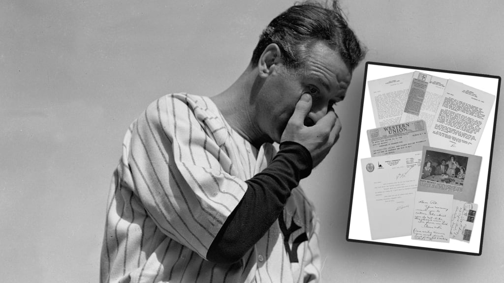 Lou Gehrig wrote heartbreaking letter believing he'd beat ALS