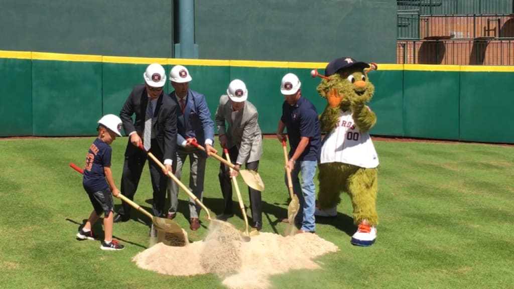 Astros break ground on Tal's Hill removal