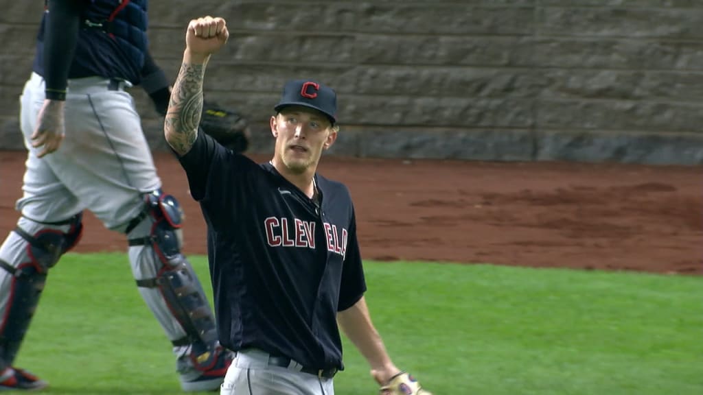 Zach Plesac's 6-strikeout start