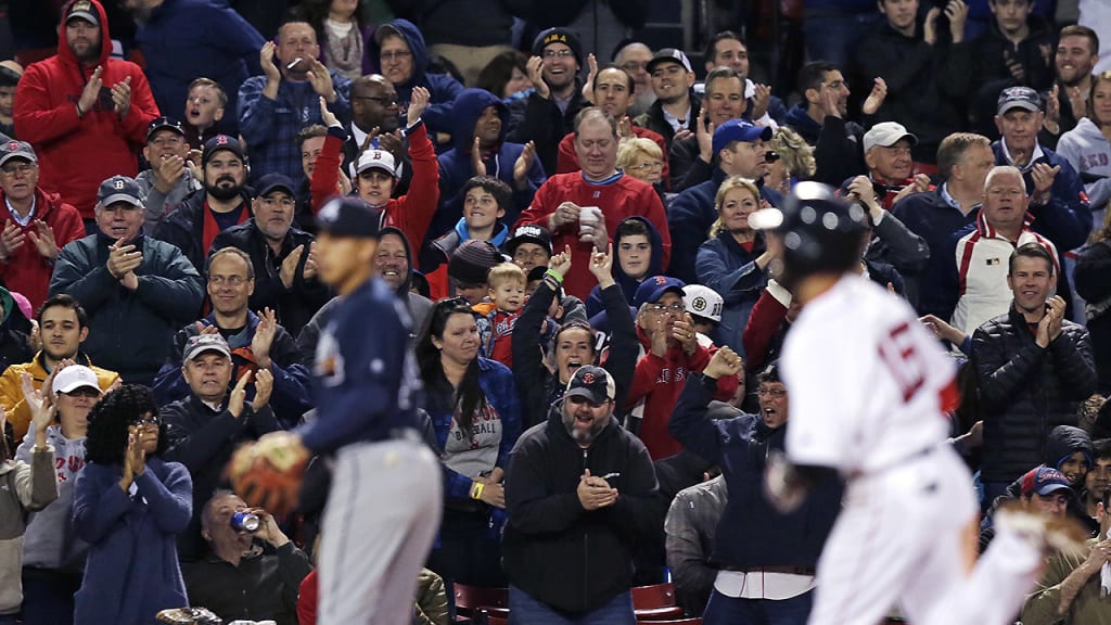 Red Sox Nation is alive and well at Fenway Park after World Series championships in 2004, '07 and '13. (AP)
