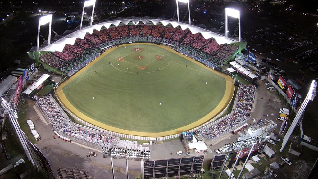 Hiram Bithorn Stadium in San Juan, Puerto Rico, is scheduled to host Pittsburgh-Miami this month. (AP)