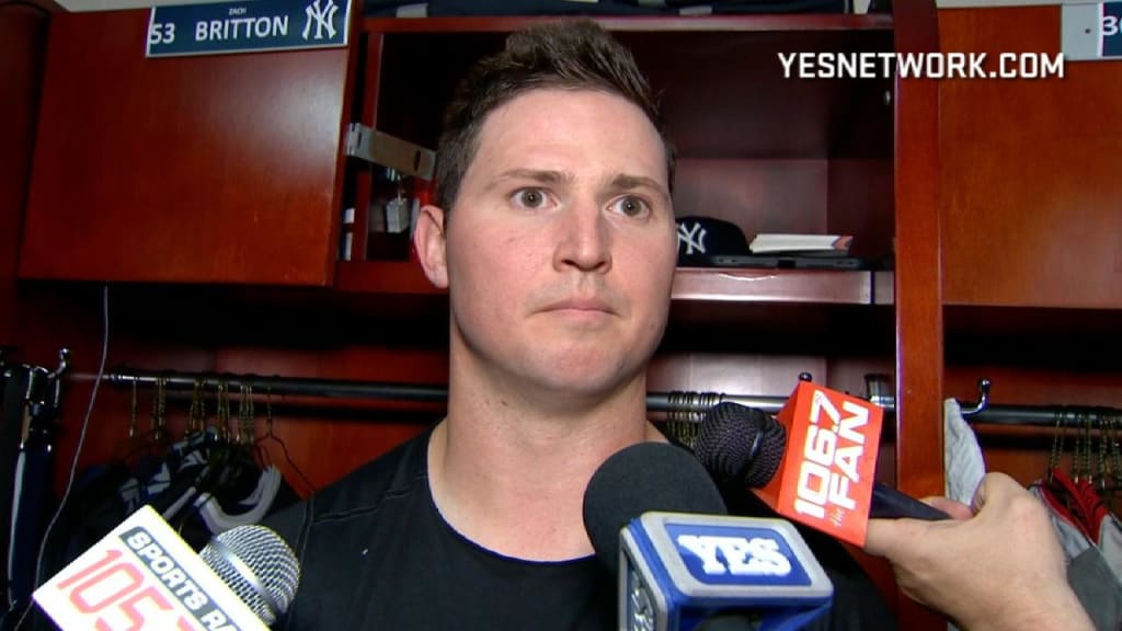 Britton on facing O's, ovation