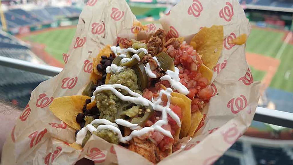 Food at Nationals Park Washington Nationals