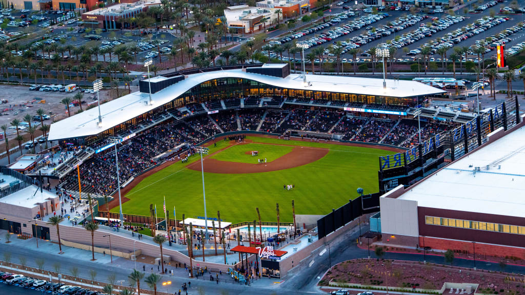 Las Vegas Ballpark aerial
