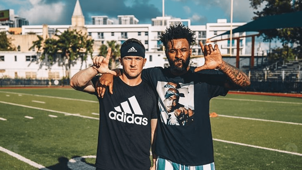 Watch Alex Bregman play some pickup football with Browns receiver Jarvis  Landry