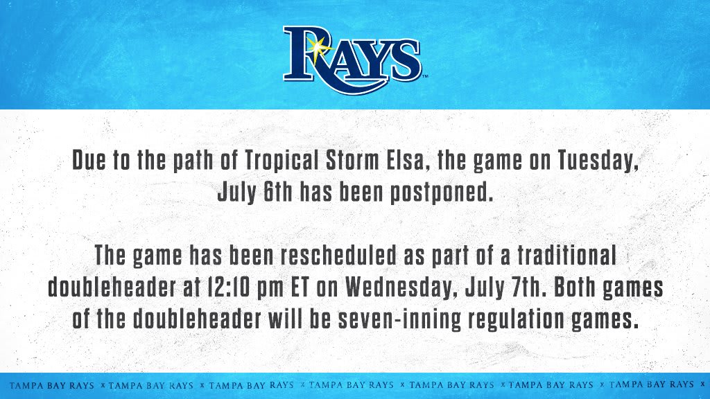 Tampa Bay Rays announce promotional schedule