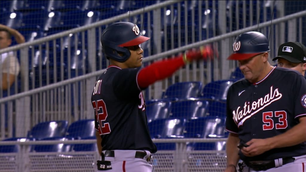 Soto takes over NL batting lead, Nationals beat Marlins 7-5