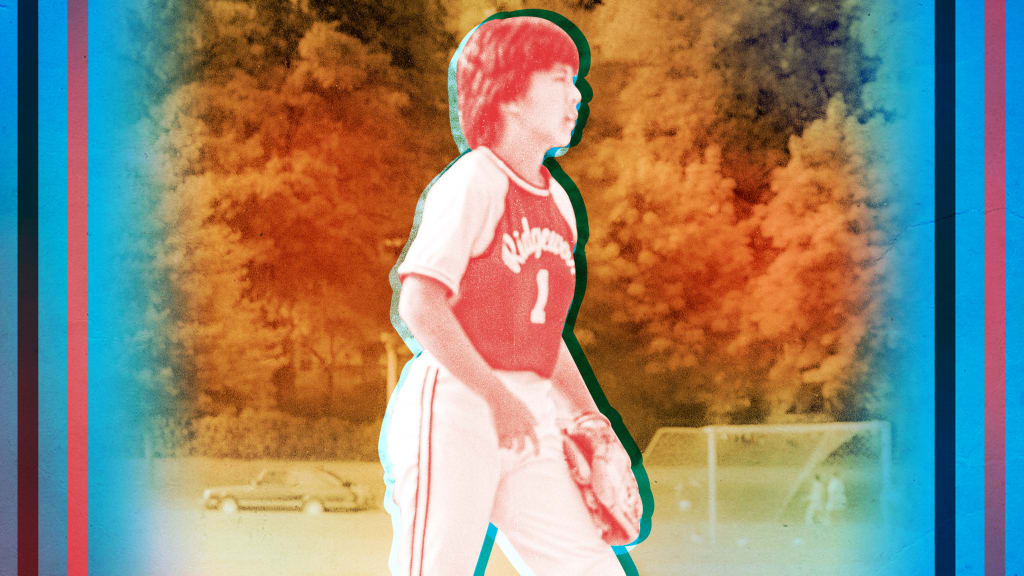 Kim Ng as the shortstop for Ridgewood (N.J.) High School in 1986.