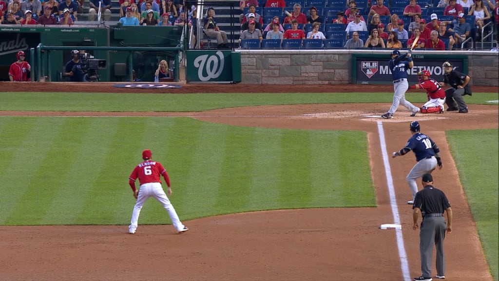 Milwaukee Brewers outlast Washington Nationals, win 15-14 on Eric Thames'  HR in 14th - Federal Baseball