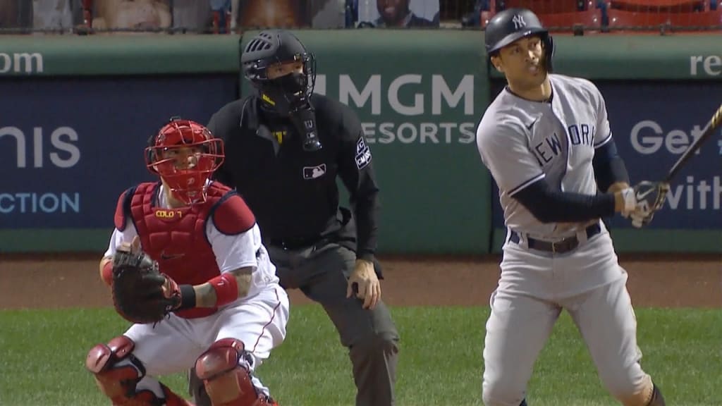 Giancarlo Stanton's RBI double