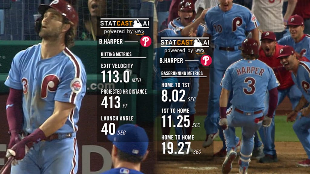 Brice Harper, baseball, grand slam, home run, mlb, philadelphia