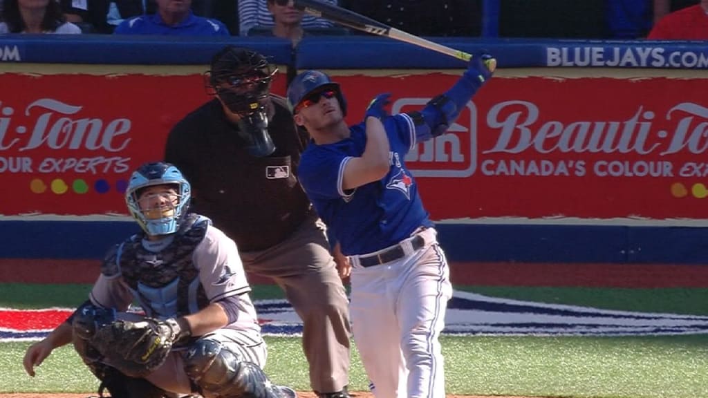 29 July 2015: Toronto Blue Jays Shortstop Troy Tulowitzki (2) hit a home  run in his second at bat for the Blue Jays as Toronto Blue Jays Third base  Josh Donaldson (20) [