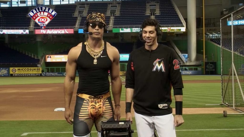 Courting Giancarlo Stanton, MLB's hottest recruit