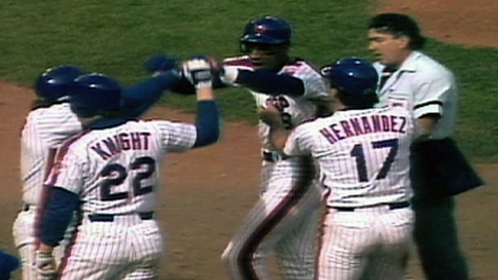 October 25, 1986: 'A little roller up along first': Mets win wild