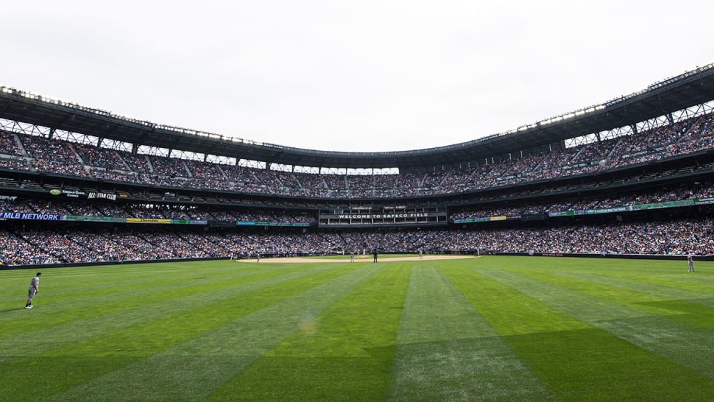 The outfield grass of Safeco Field will be replaced for the first time since the ballpark opened in 1999. (Getty)