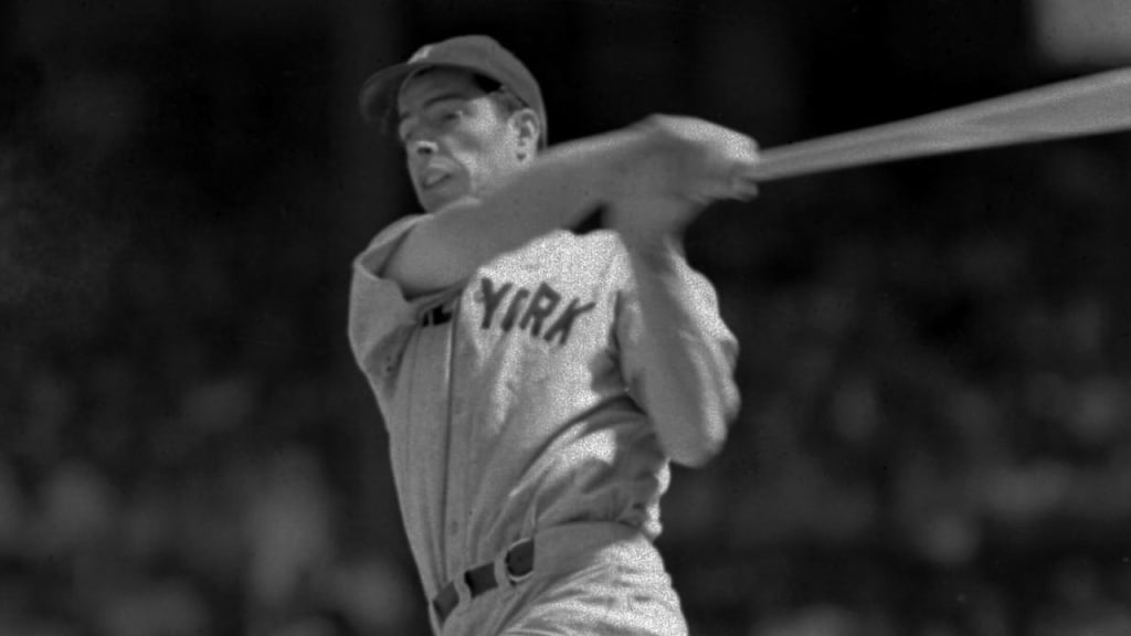 Joe DiMaggio's 10th-inning home run led New York to its fifth straight win. (AP)