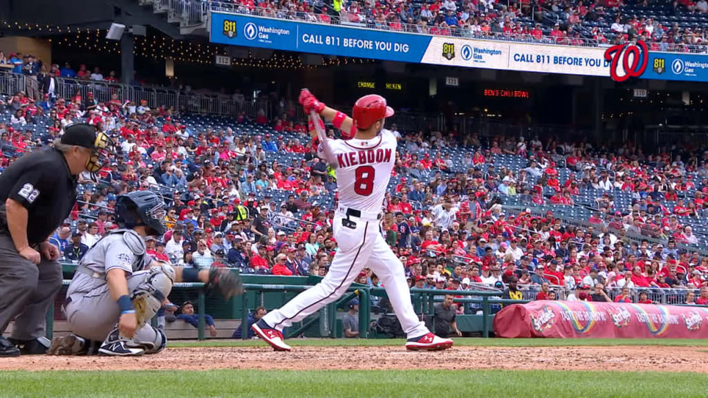 Anthony Rendon grabs hold of MLB fan's jersey and attempts to slap