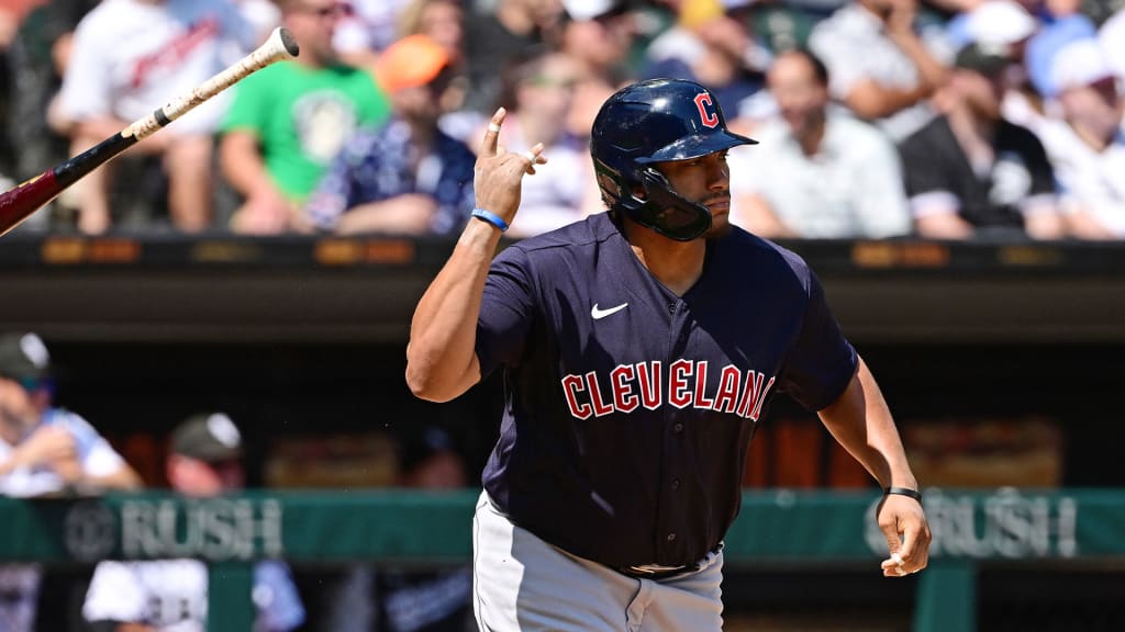 The road back: Cleveland Guardians' Josh Naylor plays first game