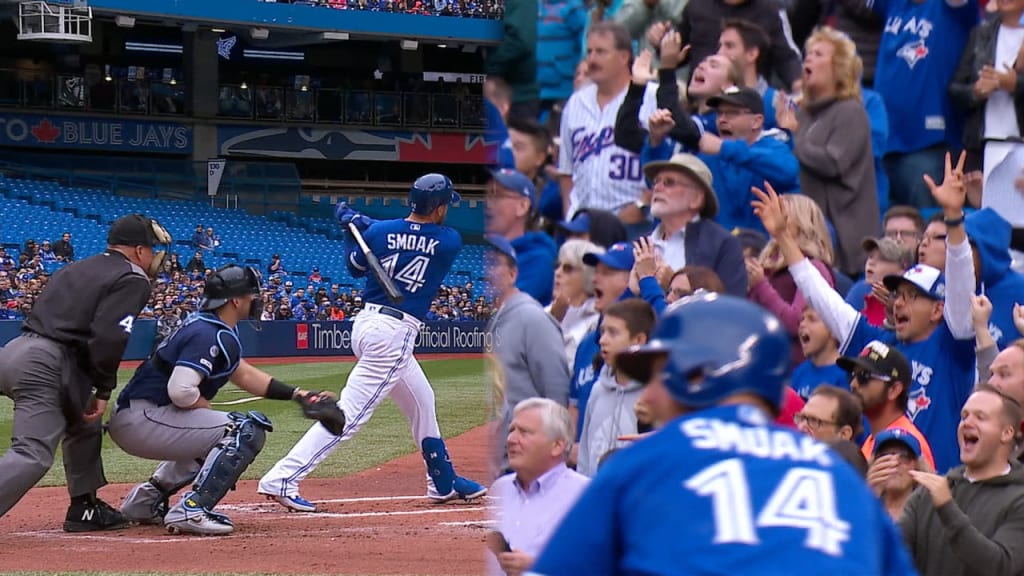 Smoak leads Blue Jays past Rays in potential final game with Toronto