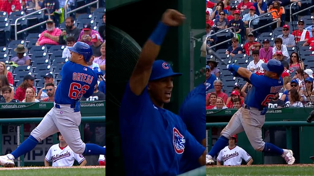 Chicago Cubs on X: Rafael Ortega goes yard!  / X