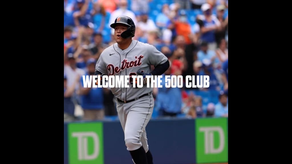 MLB - Miguel Cabrera hit his 500th career home run!