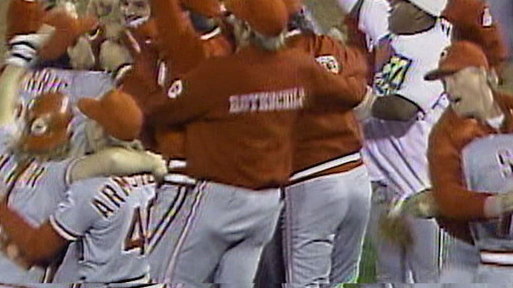 Paul ONeill, Barry Larkin, Chris Sabo, Eric Davis and Lou Pinella Cincinnati  Reds 1990 WS Champions