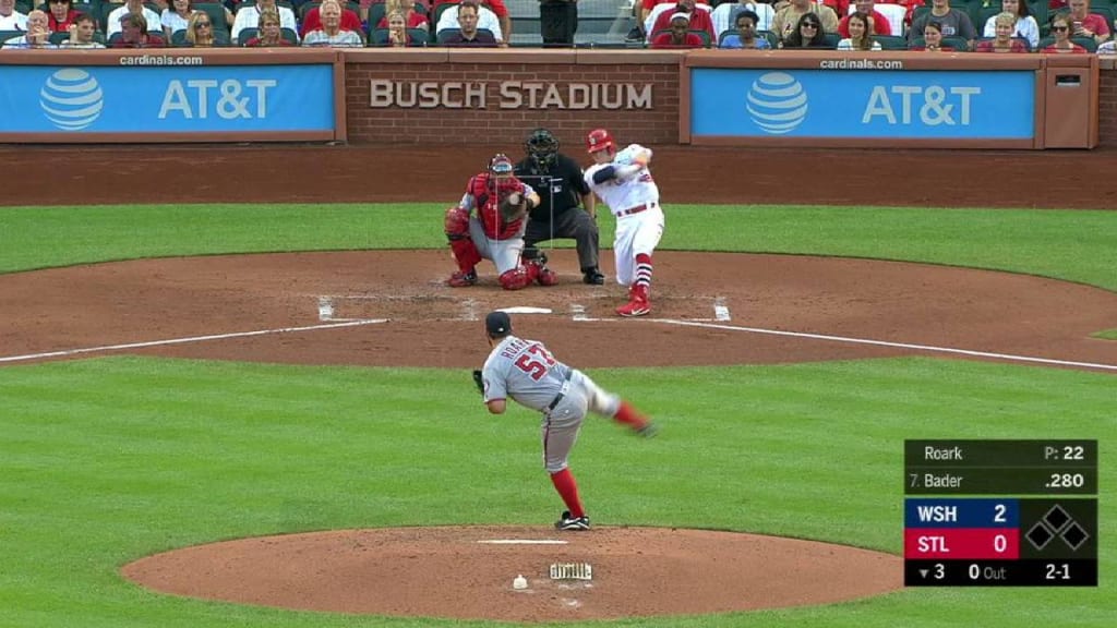 Chris Carpenter pitches St. Louis Cardinals past Washington Nationals for  2-1 lead 