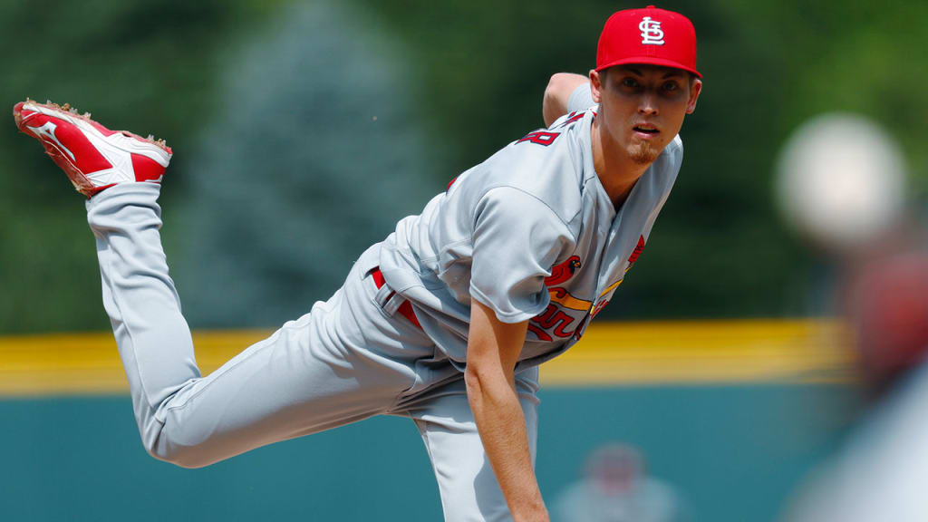 Luke Weaver left Wednesday's game after two batters with back spasms. Facing injury issues in the rotation, manager Mike Matheny wanted to take no chances. (AP)