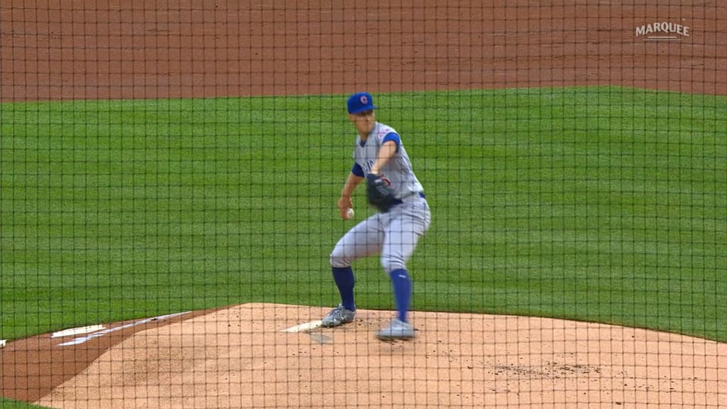Caleb Kilian's three strikeouts