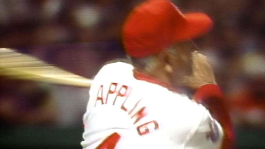 Luke Appling homers off Warren Spahn in Cracker Jack Old Timers Game at RFK  Stadium