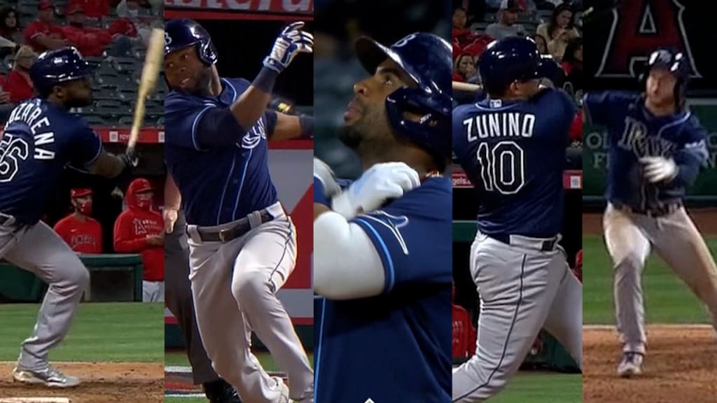 Rays plate 7 runs in the 8th