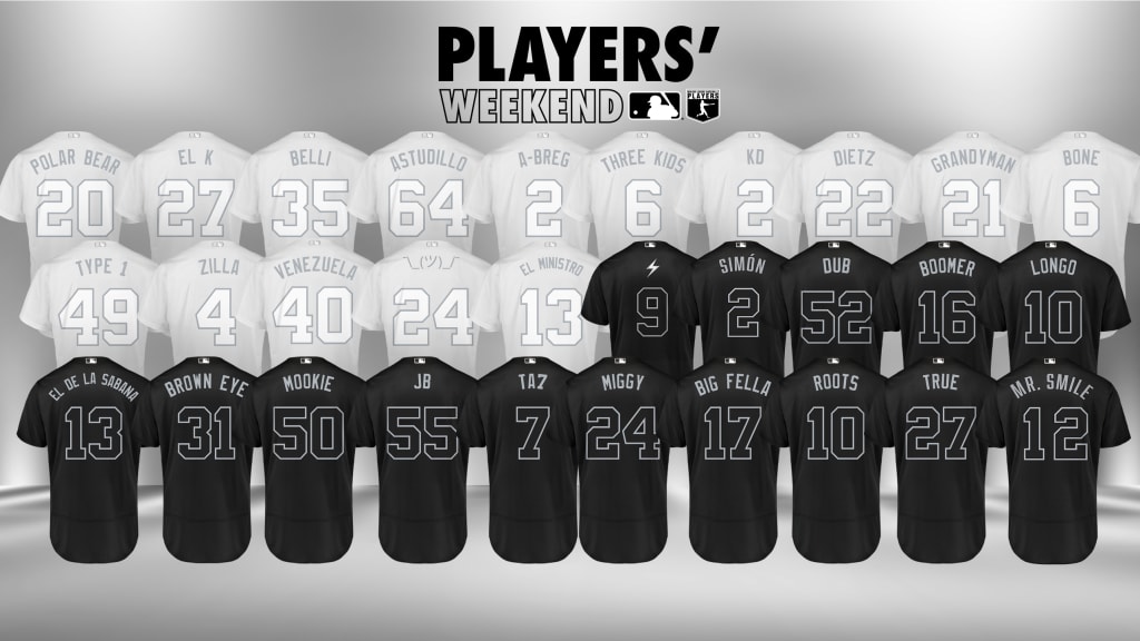 Estos son todos los apodos del Player's Weekend en MLB 2018