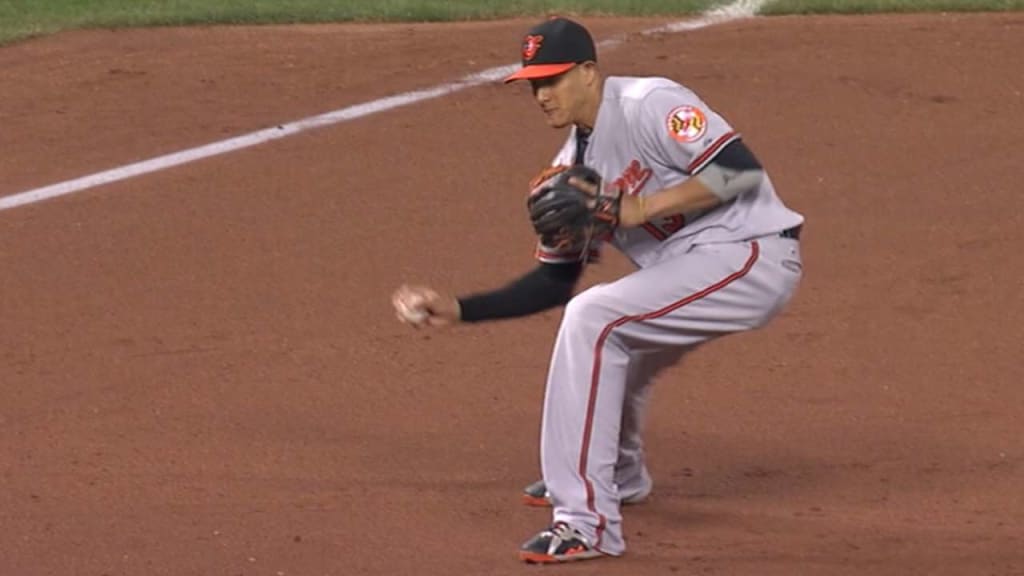 Opening day 2017: Manny Machado is out here already making stupid good  plays