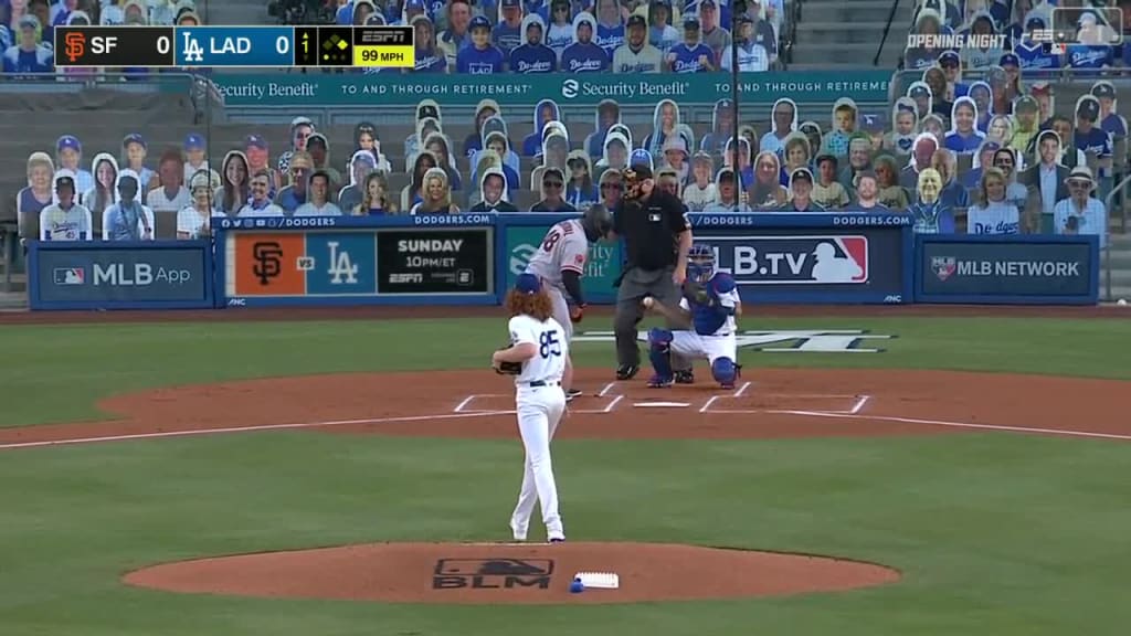 Dodgers pitcher Dustin May wowed MLB fans with pair of 99 mph sinkers