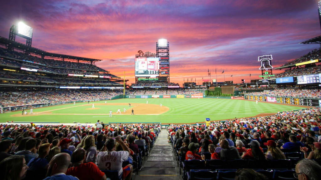 Brad on X: Last night's sunset behind the best park in baseball