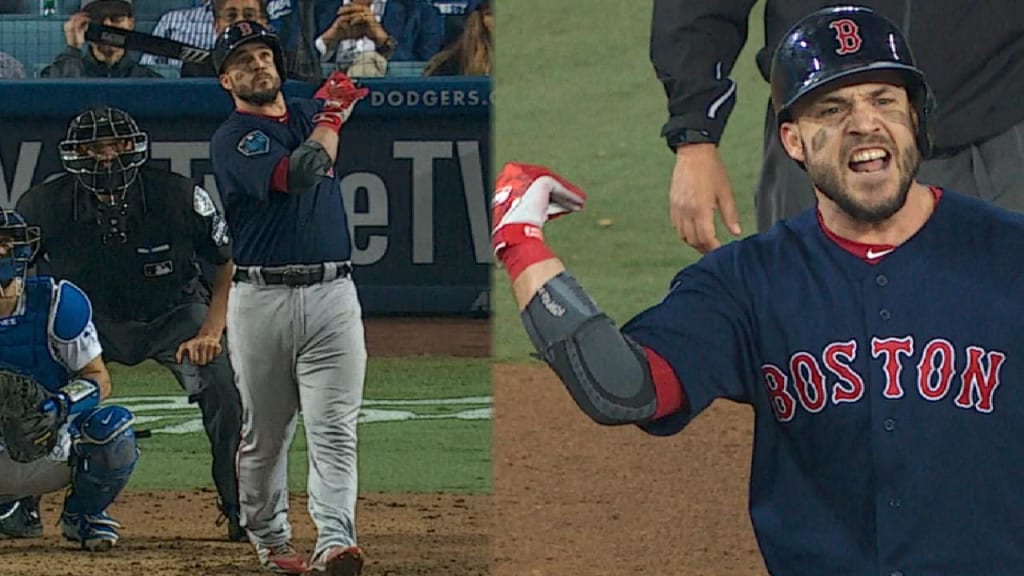 Red Sox one game away from World Series title, win Game 4, 9-6