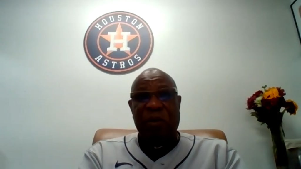 Dusty Baker on Astros' 8-1 loss