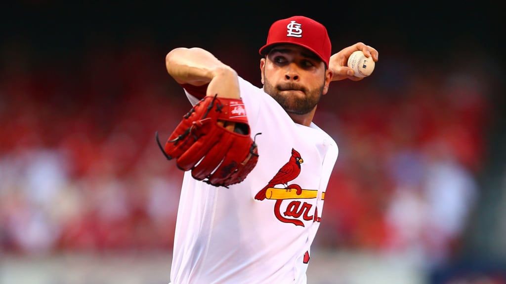 El abridor de los Cardenales Jaime García permitió cuatro carreras en 6 1/3 entradas.