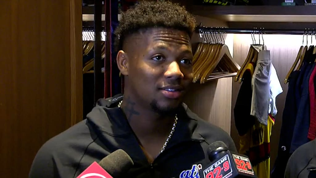 Acuña Jr. reacts to his return