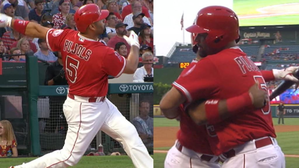 Pujols 'for sure' expects Trout to pass him in career HRs