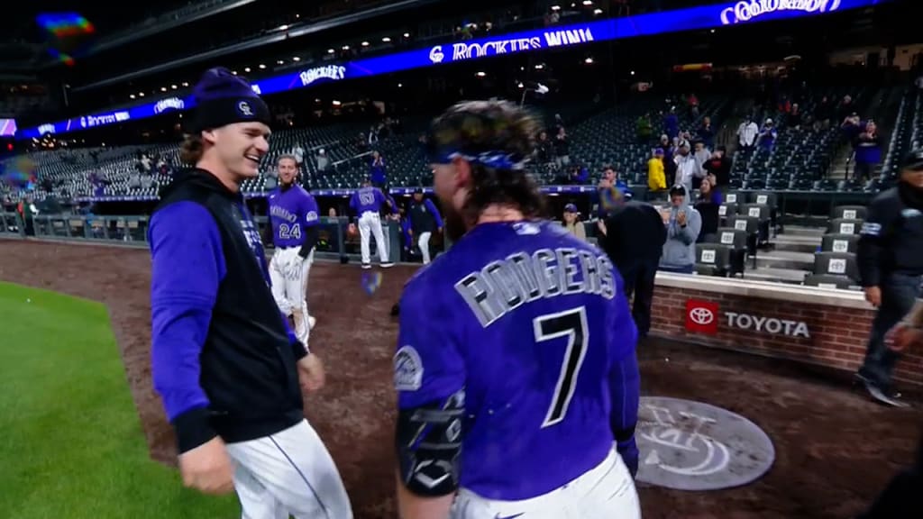 Rockies fall to Padres as Brendan Rodgers hits first homer